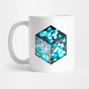 Block Diamond Ore 3D Mug